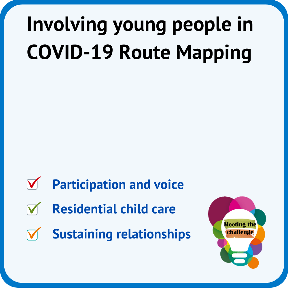 Meeting the challenge - Involving young people in route mapping