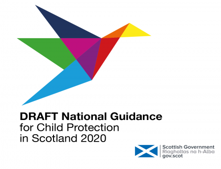 National guidance for child protection in Scotland 2020 logo