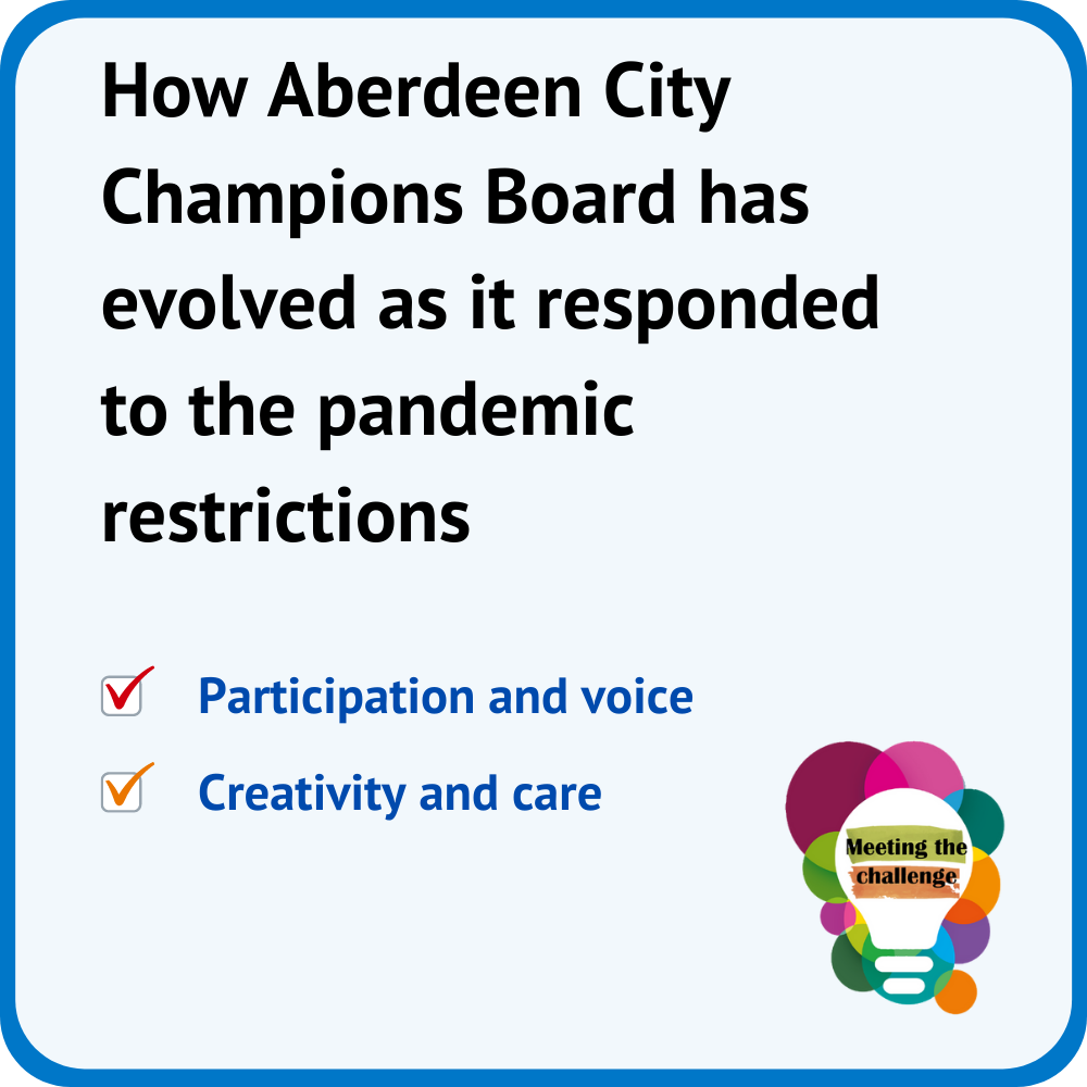 Meeting the challenge - How Aberdeen City Champions board has evolved