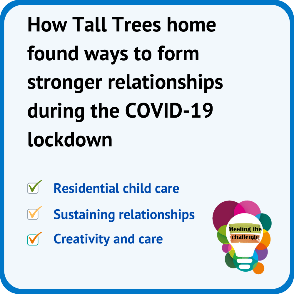 How Tall Trees home strengthened relationships during COVID-19