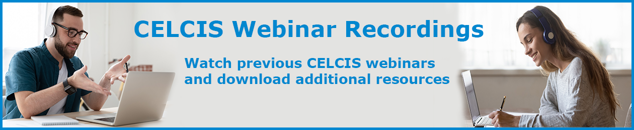 CELCIS webinars banner
