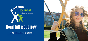 SJRCC - The Scottish Journal of Residential Child Care magazine 