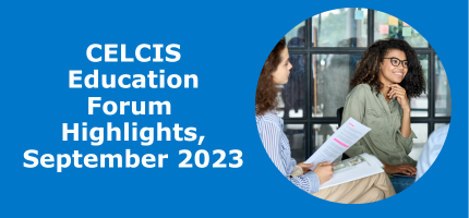 CELCIS Education forum hightlights, September 2023