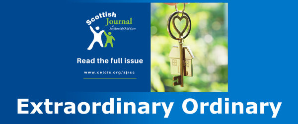 Scottish Journal of Residential Child Care Vol 19 No2